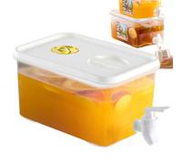 Iced Beverage Dispensers Refrigerator - Kettle, Cold Drink Container, Lid