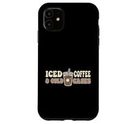 Iced Coffee And Cold Cases True Crime Podcast Investigator Case for iPhone 11