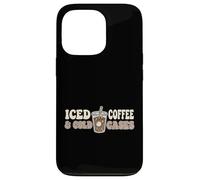 Iced Coffee And Cold Cases True Crime Podcast Investigator Case for iPhone 13 Pro