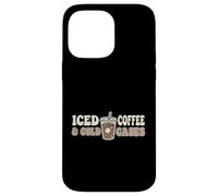 Iced Coffee And Cold Cases True Crime Podcast Investigator Case for iPhone 14 Pro Max