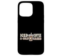 Iced Coffee And Cold Cases True Crime Podcast Investigator Case for iPhone 15 Pro Max