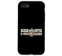 Iced Coffee And Cold Cases True Crime Podcast Investigator Case for iPhone SE (2020) / 7/8