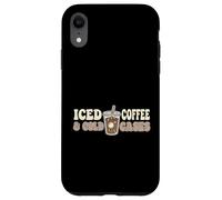 Iced Coffee And Cold Cases True Crime Podcast Investigator Case for iPhone XR