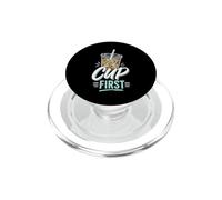 Iced Coffee Cup First Drink PopSockets PopGrip for MagSafe