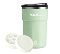 Iced Coffee Cup Self Stirring USB Rechargeable Travel Mug Leakproof 350ml