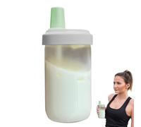 Iced Coffee Cups with Lids Reusable Leakproof Unbreakable Drinking Cup