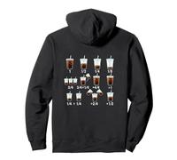 Iced Coffee Math Fraction Back to School Teacher Student Pullover Hoodie