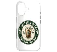 Iced Coffee & Therapy End The Stigma Mental Health Awareness Case for iPhone 17