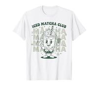 Iced Matcha Club Funny Matcha Tea Lover Green T-Shirt