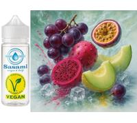Iced Mirage - Grape Cactus Passion Fruit Honeydew Melon Ice Flavor Concentrate - Vegan - Sasami - 10ml