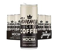 Iced Mocha by Jimmy's Iced Coffee | Chocolate Coffee Flavour | Multipack of 12 x 250ml SlimCans | Refreshing, Ready to Drink Iced Coffee Cans | Cold Mocha Drink with Single Origin Arabica Coffee Beans