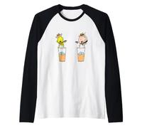 Iced Tea Lemon Peach Cowboys Raglan Baseball Tee