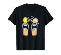 Iced Tea Peach Lemon Fight with Sticks T-Shirt