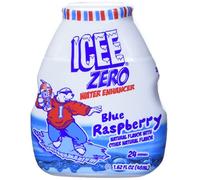 ICEE Zero Calorie Blue Raspberry Liquid Water Enhancer Flavor Drops - 1.62 Fluid Ounces (48 Milliliters) - Pack of 4