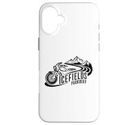Icefields Parkway Alberta Canada Motorcycle Case for iPhone 16 Plus