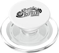 Icefields Parkway Alberta Canada Motorcycle PopSockets PopGrip for MagSafe