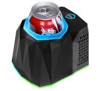 icefloe Iceberg Thermal Aurora Gaming RGB Can Cooler Compact Thermoelectric LED Drink Cooler for 12 Oz Cans