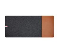 Icegrey Extra Large Computer Desk Pad Non-Slip Office Desk Mat Wear-Resistant Mouse Pad Black 80x40cm