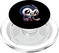 Icehockey Penguin Cute Skater PopSockets PopGrip for MagSafe