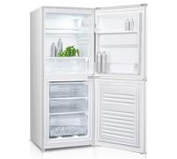 Iceking IK5558EW - White Freestanding Manual Defrost Fridge Freezer - E energy
