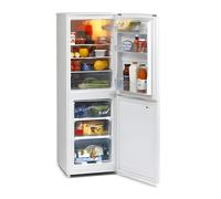 ICE KING IK8951EW Freestanding Fridge Freezer, 50/50 Split, 142L Capacity, White, Auto Defrost, Reversible Doors, Energy Efficient, Quiet Operation - Ideal for Kitchen or Utility Room