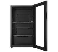 Iceking IKBEV85BK 48cm Freestanding Undercounter Wine Cooler in Black