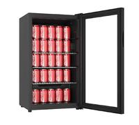 IceKing IKBEV85BK Black Undercounter Drinks Cooler
