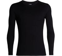 Icebreaker 260 Tech Long Sleeve Base Layer Top Black - L