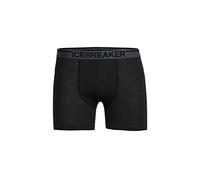 ICEKQ|#Icebreaker Men Anatomica Boxers Underwear - Black/Monsoon, XL