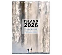 Iceland 2026 - Experience unique nature up close UK-Version (Wall Calendar 2026 DIN A4 Portrait), CALVENDO 12 Month Wall Calendar