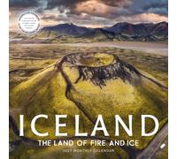 Iceland 2027 Wall Calendar | 12" X 24" Open | Marble City Press | Plastic Free | Printed on Thick Art Paper