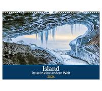 Iceland - a journey into another world UK-Version (Wall Calendar 2026 DIN A3 Landscape), CALVENDO 12 Month Wall Calendar