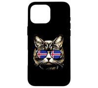 Iceland Cat Lover Icelandic Cats Owner Icelandic Sunglasses Case for iPhone 16 Pro Max