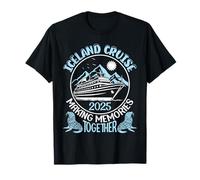 Iceland Cruise 2025 Making Memories Together Beach Mountain T-Shirt