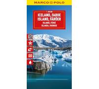 Iceland, Faroe Islands Marco Polo Map : Including Faroe Islands (Marco Polo Maps)