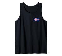 Iceland Flag Graphic for Men Women Kids Tank Top