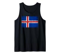 Iceland Flag Graphic for Men Women Kids Tank Top