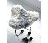 Iceland Flying Goose sheepskin stool Cuero - 7340172614944
