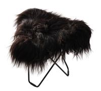 Iceland Flying Goose sheepskin stool Cuero Black / Wild black - 7340172614708