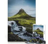 Iceland Glacier Photo Jigsaw Puzzles 1000 Pieces Recall Boost Clean Connection Real Challenge Xmas Gift (50x75cm)