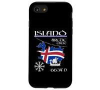 Iceland - Island Flag - Arctic Circle - Viking Ship & Vegvís Case for iPhone SE (2020) / 7/8