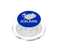Iceland Map - Icelandic Tops, Tees, Gear Items & Accessories PopSockets PopGrip for MagSafe