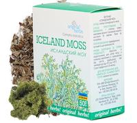 ICELAND MOSS TEA, (CETRARIA ISLANDICA) - 100% Pure & Natural, Wild-Crafted, Dried Loose Leaf Sea Moss Herbal Tea - 50g - Original Herbs Herbal Tea