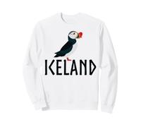 Iceland Puffin Nordic Bird Nature Travel Design Sweatshirt