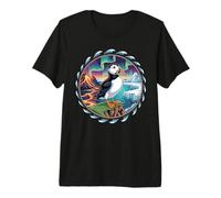Iceland Puffin Seabird Premium T-Shirt