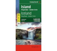 Iceland Road Map 1:400 000: Ring Road & Golden Circle