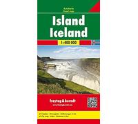 Iceland Road Map (Country Road & Touring): Cityplan, Ortsregister, Entfernungen in km by Freytag & Berndt published by Freytag-Berndt (2004)