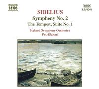 Iceland So/Sakari - Sibelius: Symphony No. 2/The Tempest, Suite No. 1