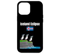 Iceland solar eclipses trip Puffin lover Icelandic souvenir Case for iPhone 12 Pro Max