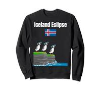 Iceland solar eclipses trip Puffin lover Icelandic souvenir Sweatshirt